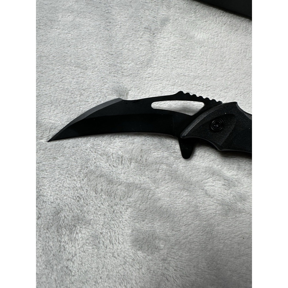 Spring Assisted Knife Black Bat - Picture 3 of 4